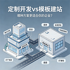 潍坊建站-定制开发vs模板建站:哪种方案更适合你的企业?