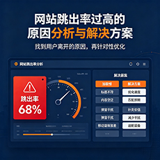 潍坊建站-网站跳出率过高的原因分析与解决方案