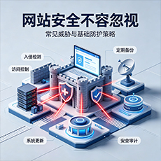 潍坊建站-网站安全不容忽视:常见威胁与基础防护策略