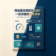 潍坊建站-网站建设预算怎么做?一份详细的费用清单