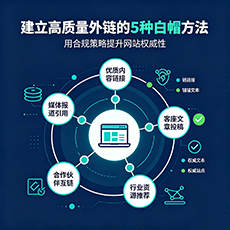 潍坊建站-建立高质量外链的5种白帽方法