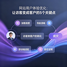 潍坊建站-网站用户体验优化:让访客变成客户的5个关键点